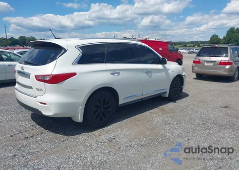 2015 Infiniti Qx60 из США, поврежденный, VIN 5N1AL0MM1FC504553